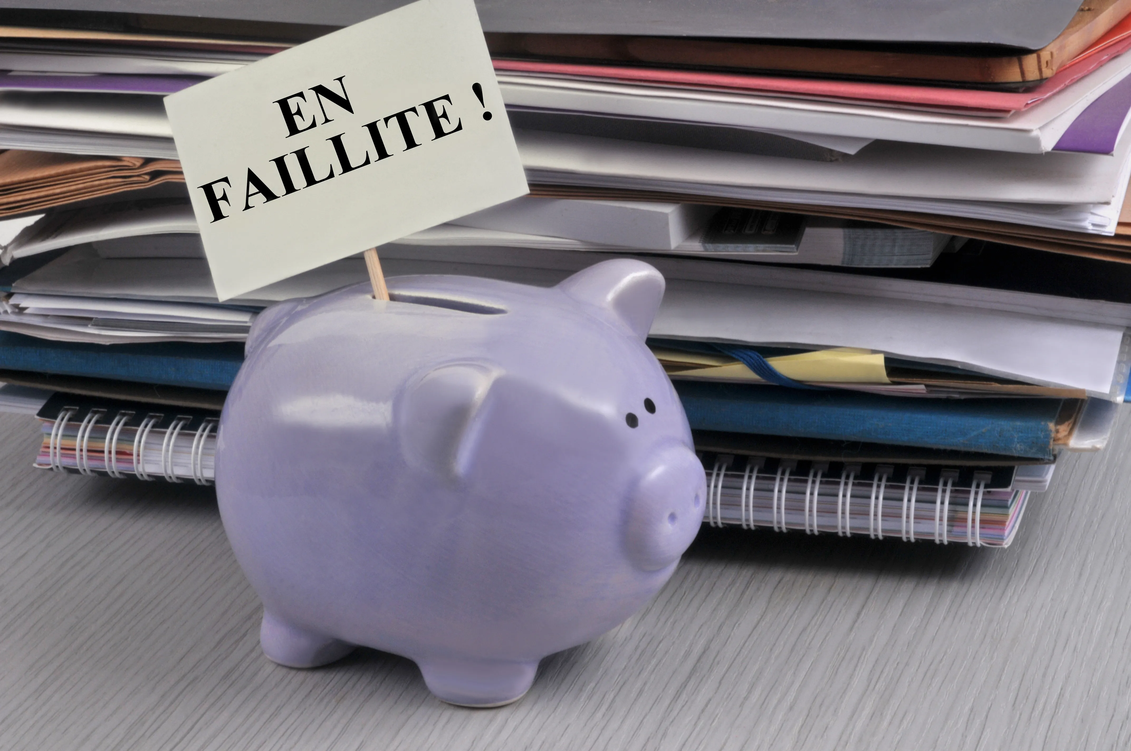 Déclaration de faillite d’entreprise!